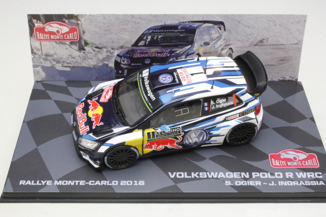 VW Polo R WRC, Monte Carlo 2016, S.Ogier, no.1