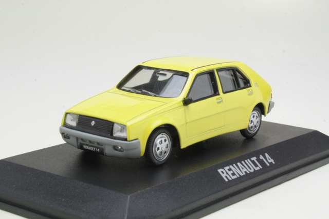 Renault R14 1976, keltainen