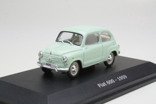 Fiat 600 1959, vaaleanvihreä