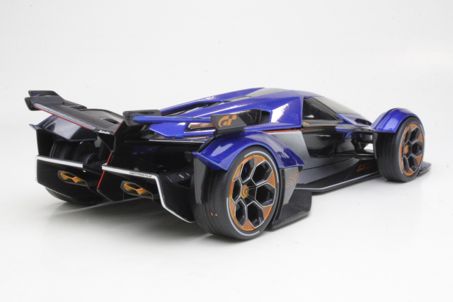 Lamborghini V12 Vision Gran Turismo 2021, sininen - Sulje napsauttamalla kuva