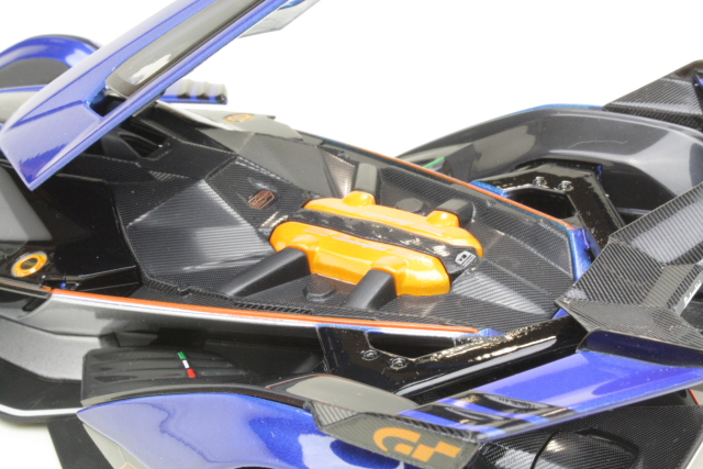 Lamborghini V12 Vision Gran Turismo 2021, sininen - Sulje napsauttamalla kuva