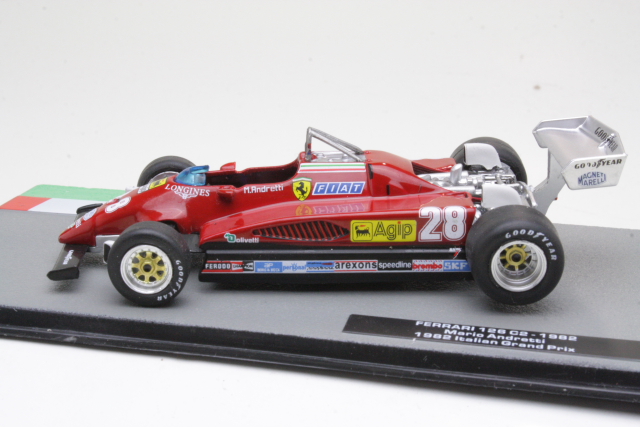 Ferrari 126 C2, Italy GP 1982, M.Andretti, no.28