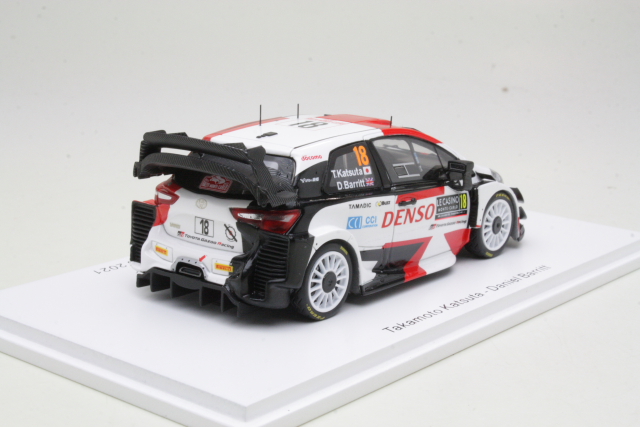 Toyota Yaris WRC, Monte Carlo 2021, T.Katsuta, no.18 - Sulje napsauttamalla kuva
