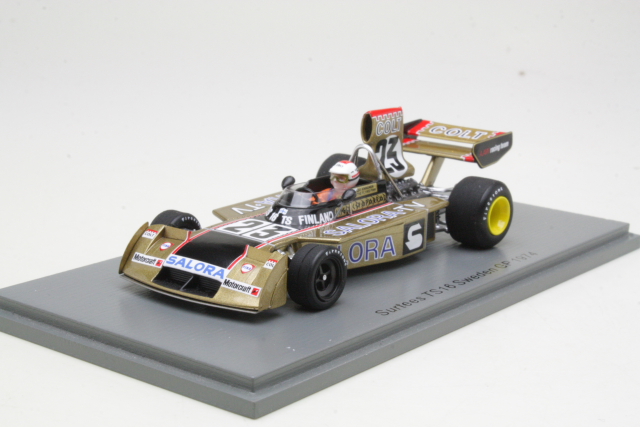 Surtees TS16, Swedish GP 1974, L.Kinnunen, no.23