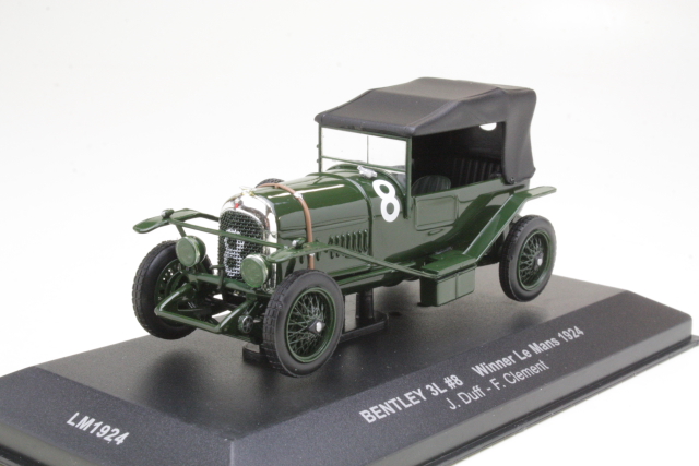Bentley 3L, Le Mans 1924, J.Duff/F.Clement, no.8