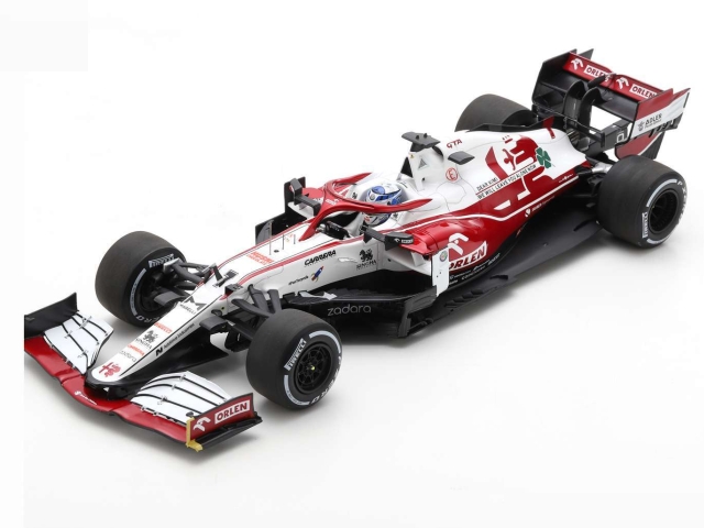Alfa Romeo C41, Abu Dhabi 2021, K.Räikkönen, no.7 (1:18) Alfa Romeo C41, Abu Dhabi 2021, K.Räikkönen, no.7 (1:18)