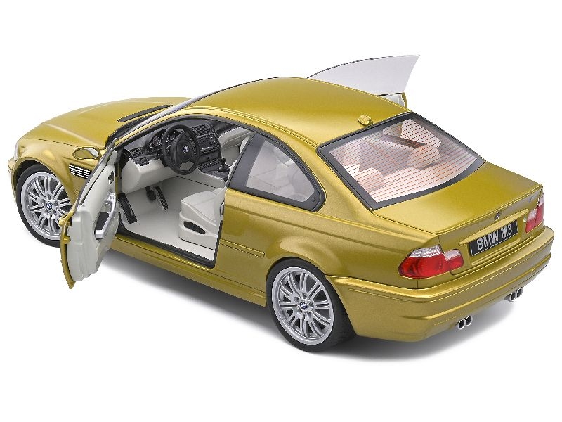 BMW M3 (e46) 2000, keltainen