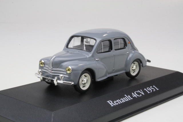 Renault 4CV 1951, harmaa