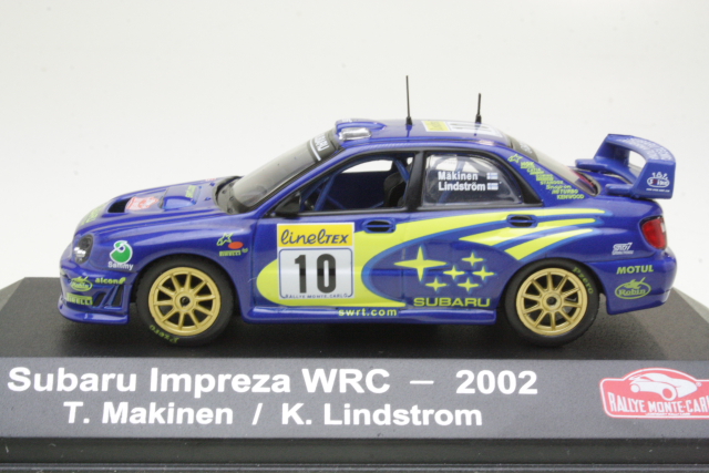 Subaru Impreza WRC, Monte Carlo 2002, T.Mäkinen, no.10