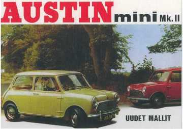 Postikortti - Austin Mini Mk.II