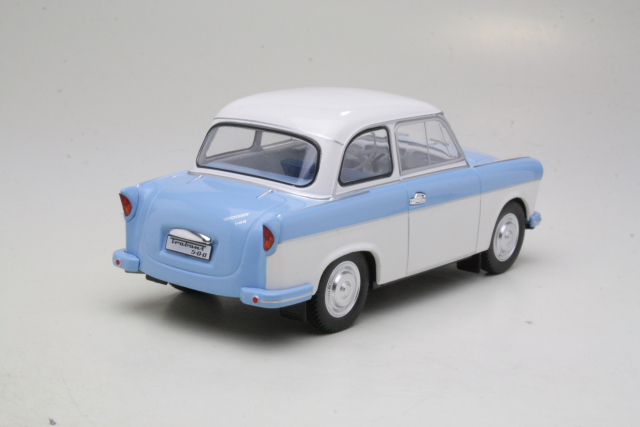 Trabant P50 1959, valkoinen/sininen
