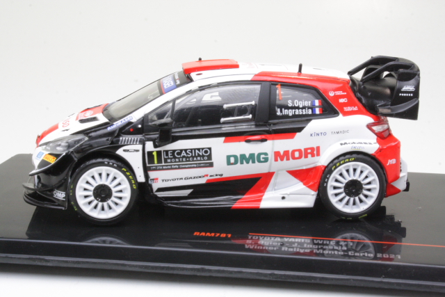 Toyota Yaris WRC, Monte Carlo 2021, S.Ogier, no.1