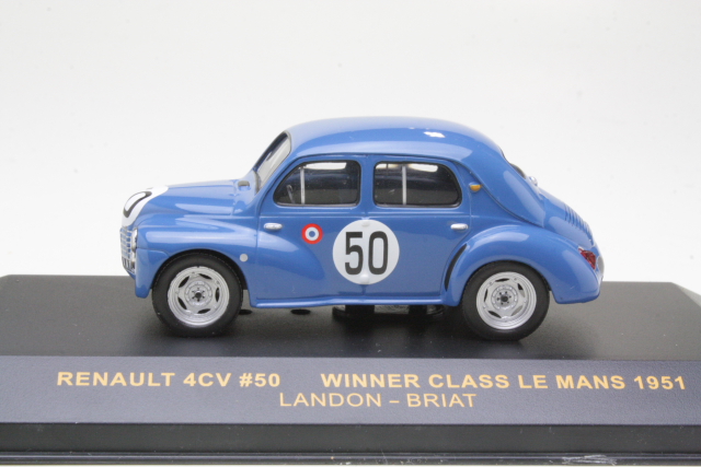 Renault 4CV, Le Mans 1951, F.Landon/A.Briat, no.50