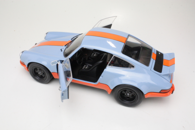 Porsche 911 RSR Coupe 1973, sininen/oranssi
