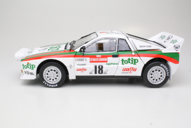 Lancia Rally 037, San Remo 1983, M.Biasion, no.18