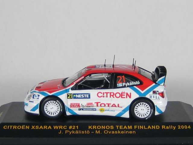 Citroen Xsara WRC, Finland 2004, J.Pykälistö, no.21