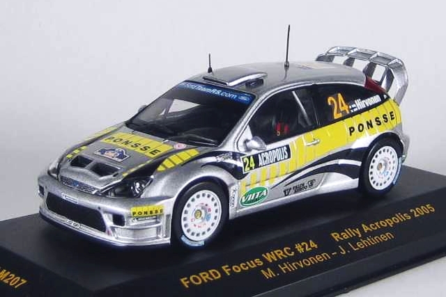 Ford Focus WRC, Acropolis 2005, M.Hirvonen, no.24