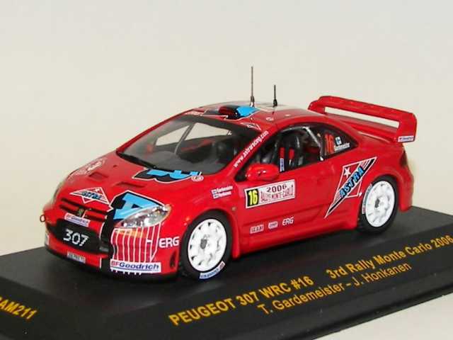 Peugeot 307 WRC, 3rd. Monte Carlo 2006, T.Gardemeister, no.16