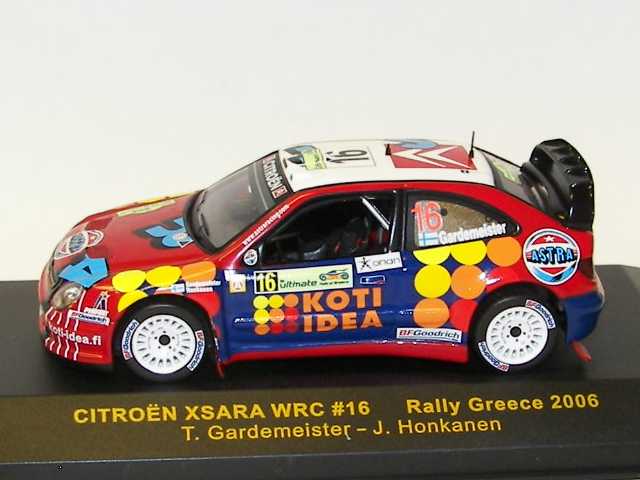 Citroen Xsara WRC, Rally Greece 2006, T.Gardemeister, no.16