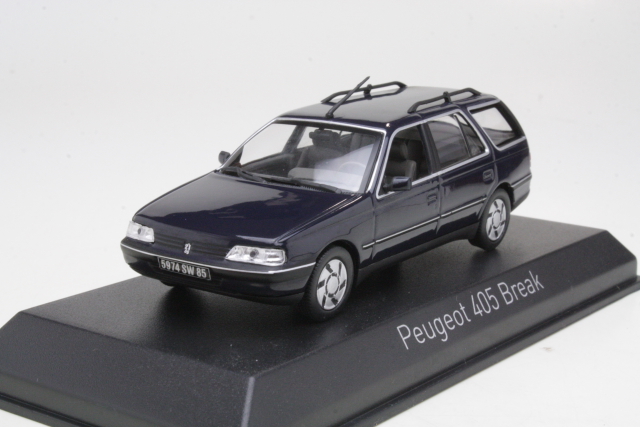 Peugeot 405 Break 1991, tummansininen