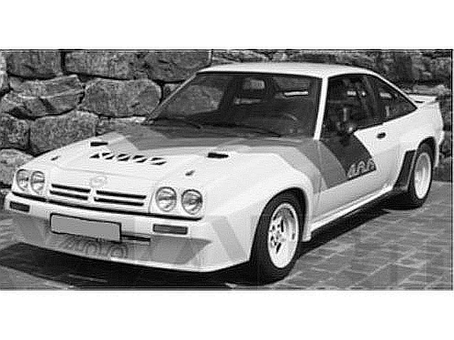 Opel Manta B 400, valkoinen