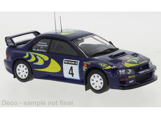 Subaru Impreza S5 WRC, RAC 1997, K.Eriksson, no.4