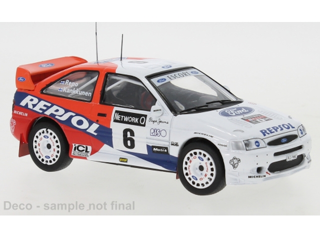 Ford Escort WRC, RAC 1997, J.Kankkunen, no.6