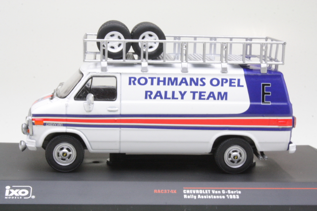 Chevrolet G-Series Van 1983 "Rothmans Opel Rally Team"
