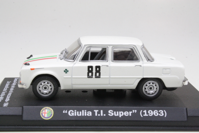 Alfa Romeo Giulia T.I. Super, Sweden 1964, Tecilla/Milior, no.88