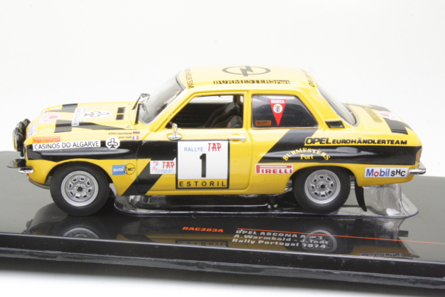 Opel Ascona A, Portugal 1974, A.Warmbold, no.1