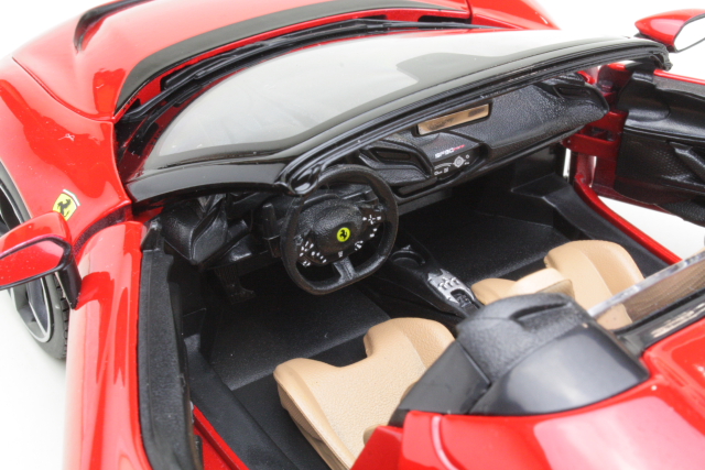 Ferrari SF90 Stradale Hybrid Spider 2020, punainen