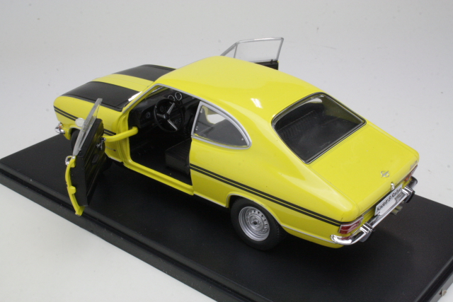 Opel Kadett B Coupe Rallye 1970, keltainen/musta