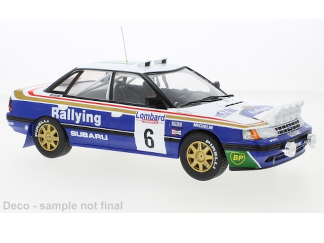 Subaru Legacy RS, RAC 1991, M.Alen, no.6 Subaru Legacy RS, RAC 1991, M.Alen, no.6