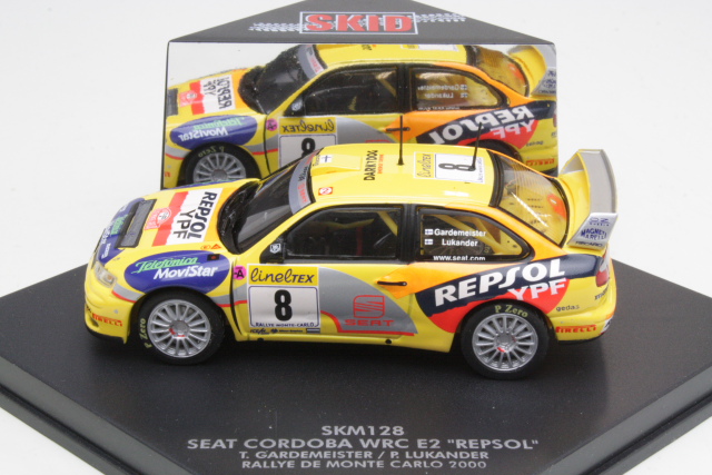 Seat Cordoba WRC E2, Monte Carlo 2000, T.Gardemeister, no.8