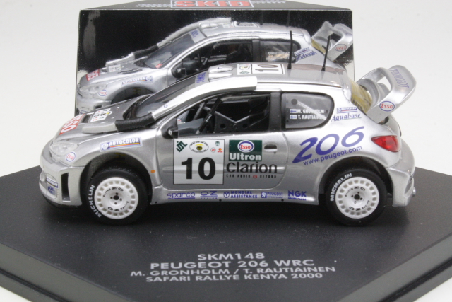 Peugeot 206 WRC, Safari 2000, M.Grönholm, no.10