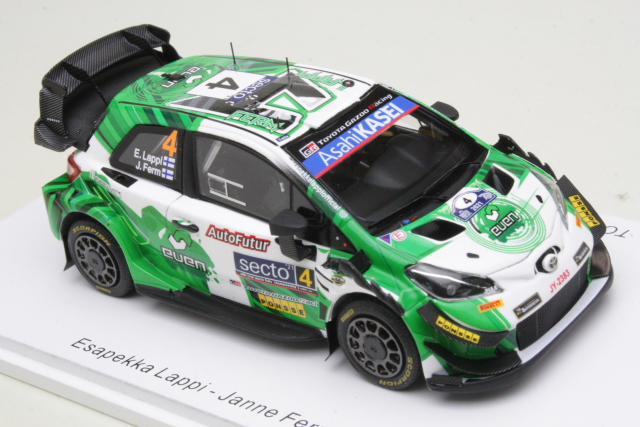 Toyota Yaris WRC, 4th. Finland 2021, E.Lappi, no.4