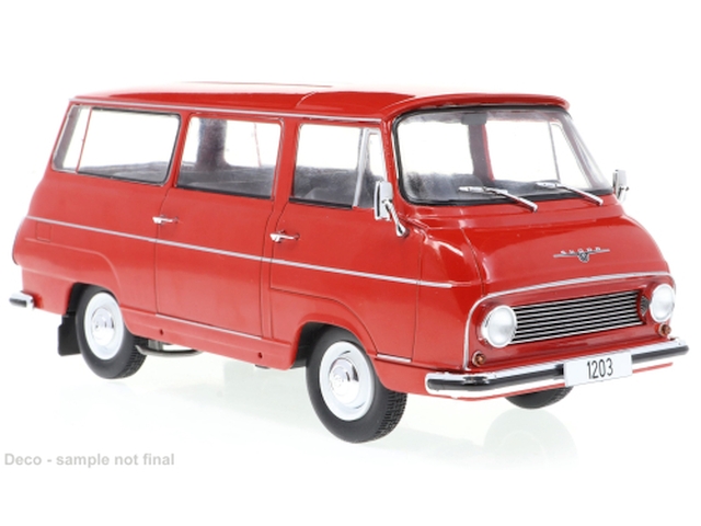 Skoda 1203 1968, punainen Skoda 1203 1968, punainen
