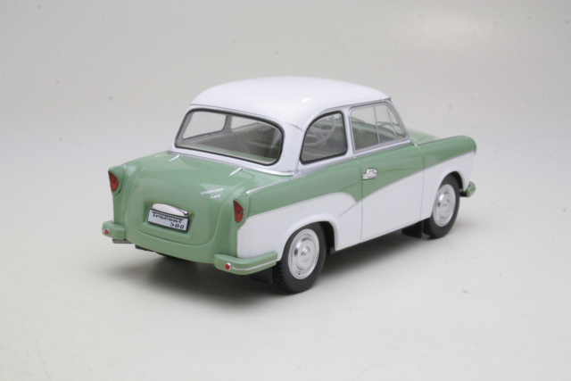 Trabant P50 1959, valkoinen/vihreä