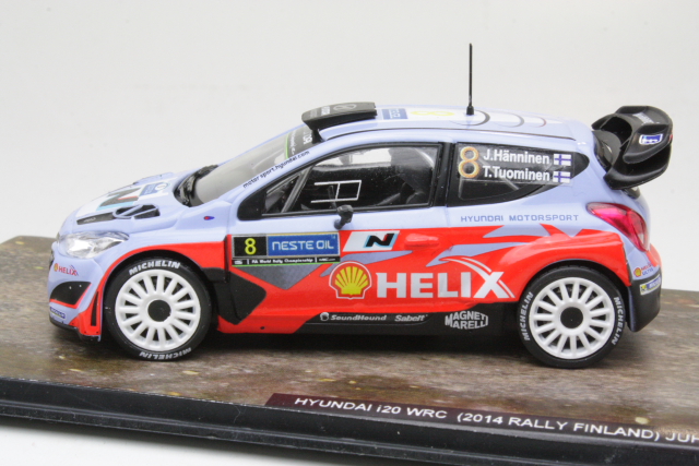 Hyundai i20 WRC, Finland 2014, J.Hänninen, no.8