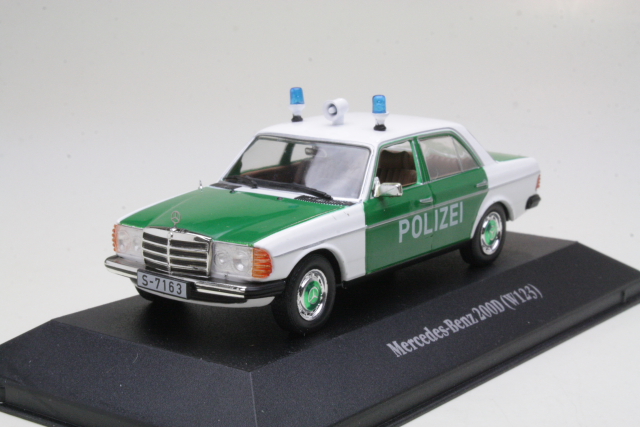 Mercedes 200D (w123) 1976 "Polizei"