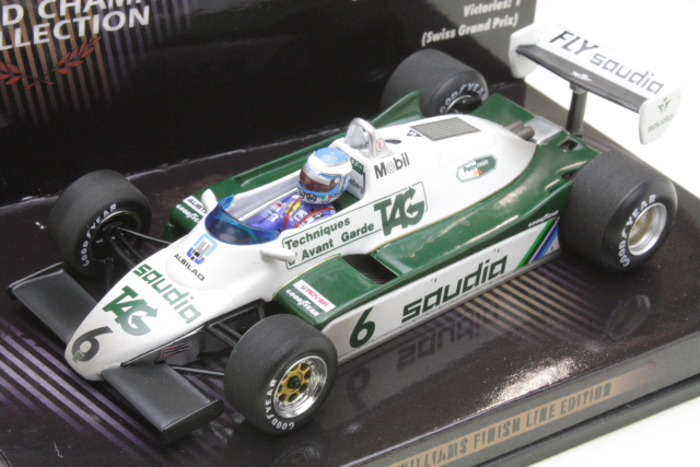 Williams FW08, World Champion 1982, K.Rosberg, no.6