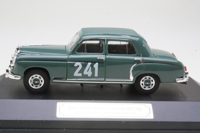 Mercedes 220A (w180), Monte Carlo 1956, W.Schock, no.241