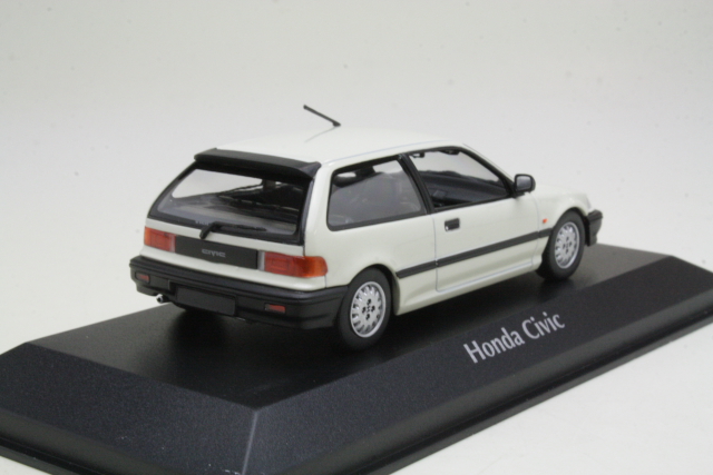 Honda Civic HB 1990, valkoinen
