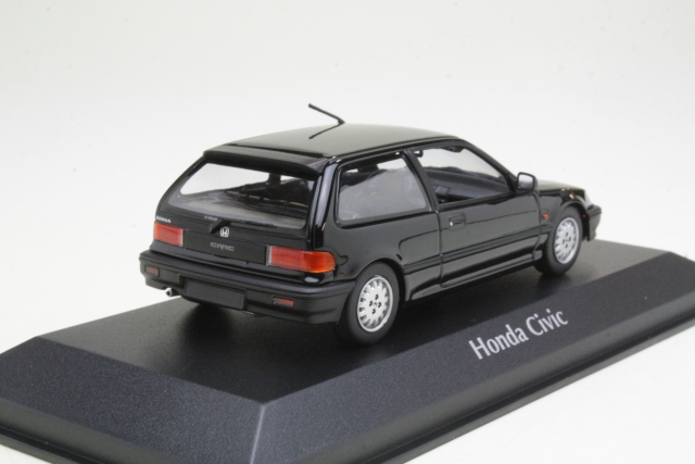 Honda Civic HB 1990, musta