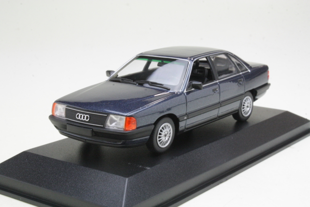 Audi 100 4d 1990, sininen