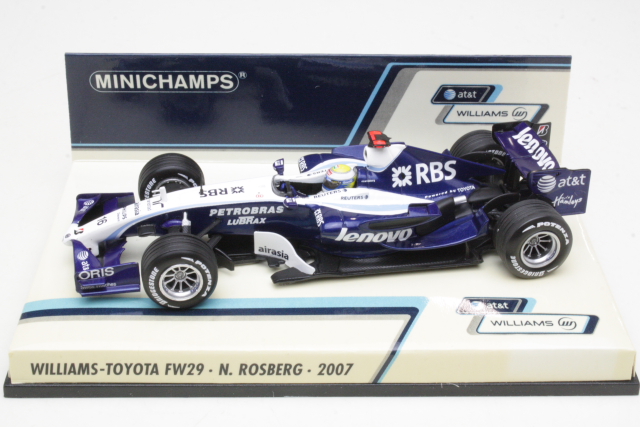 Williams FW29, F1 2007, N.Rosberg, no.16