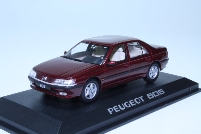 Peugeot 605 1998, tummanpunainen