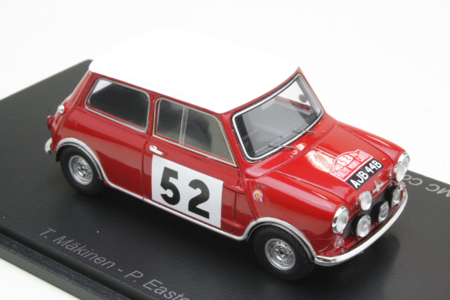 Mini Cooper S, 1st. Monte Carlo 1965, T.Mäkinen, no.52