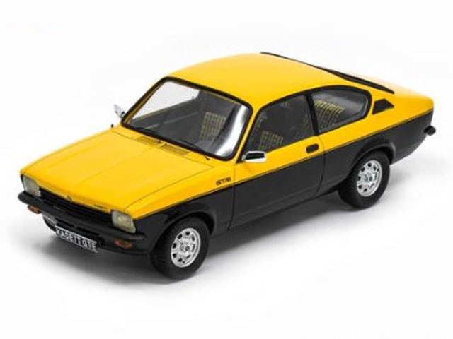 Opel Kadett C GT/E 1976, keltainen/musta