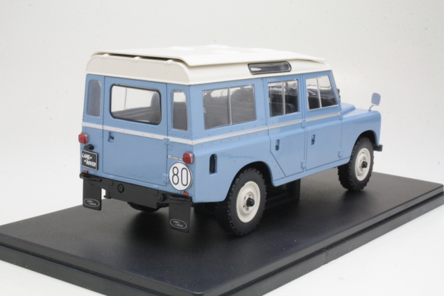 Land Rover series 3 109 1980, sininen